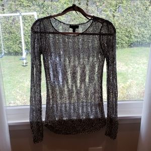 Sheer layering top
